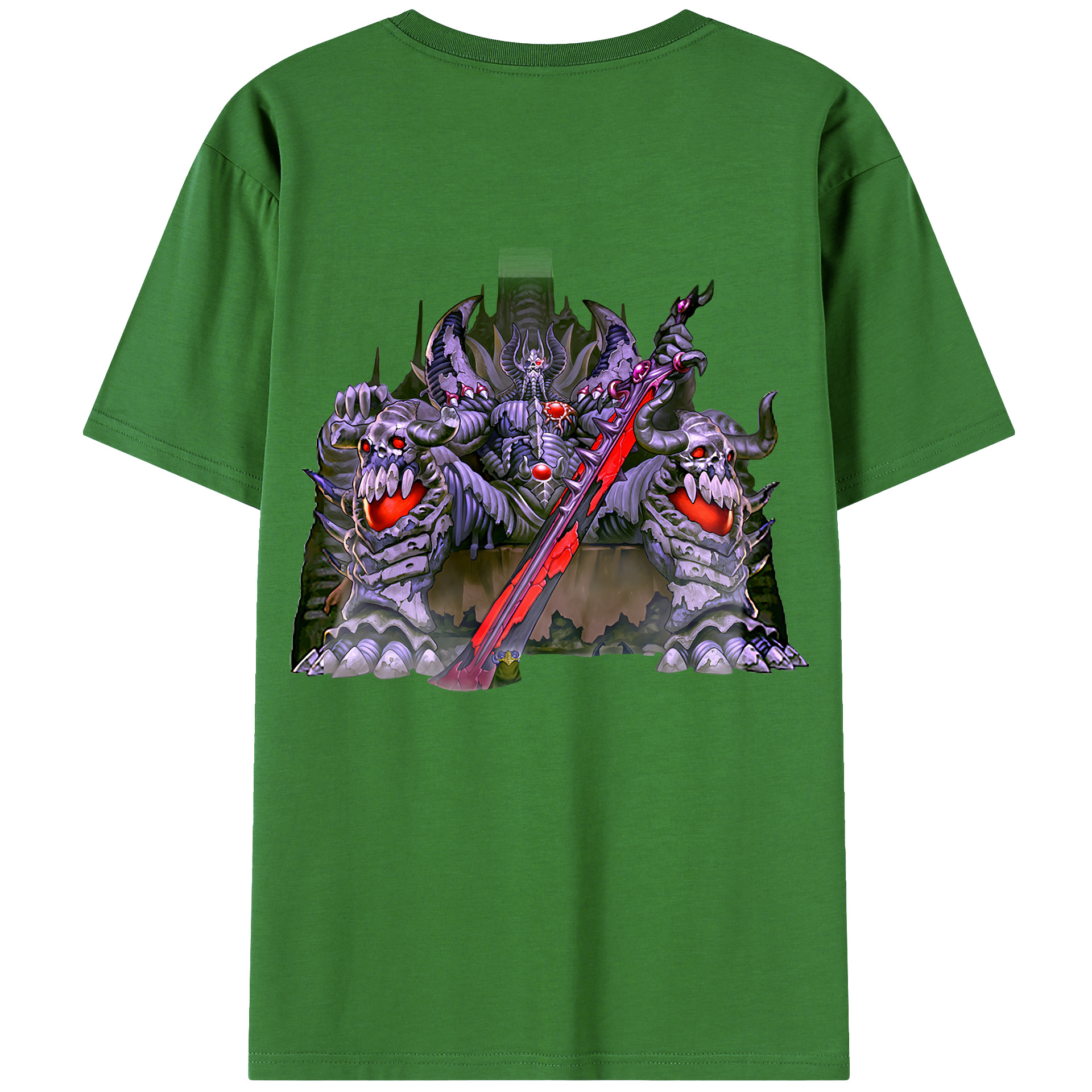 （画像用） 遊☆戯☆王 Yu-Gi-Oh! レディース半袖Tシャツ(バックプリント)